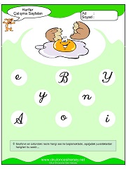 Y Sesi Çalışma Sayfaları